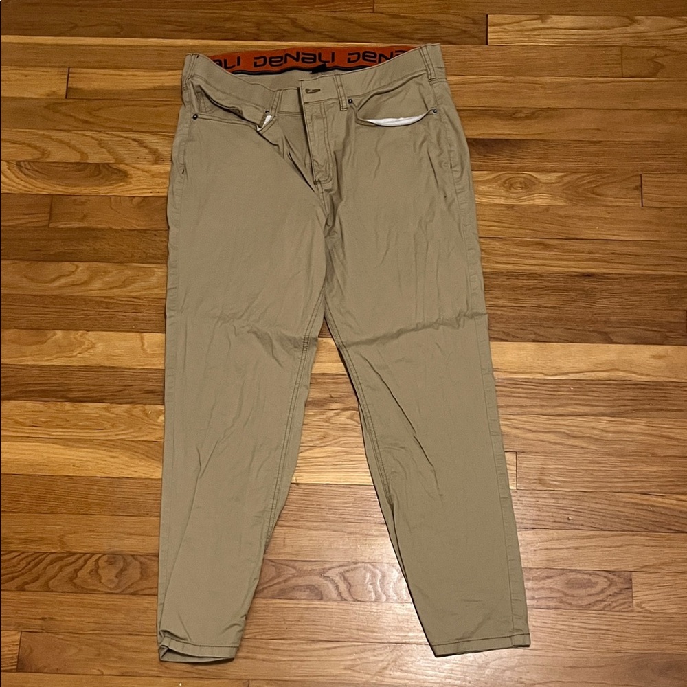 Men's Denali 5 pocket pants khaki 34x30